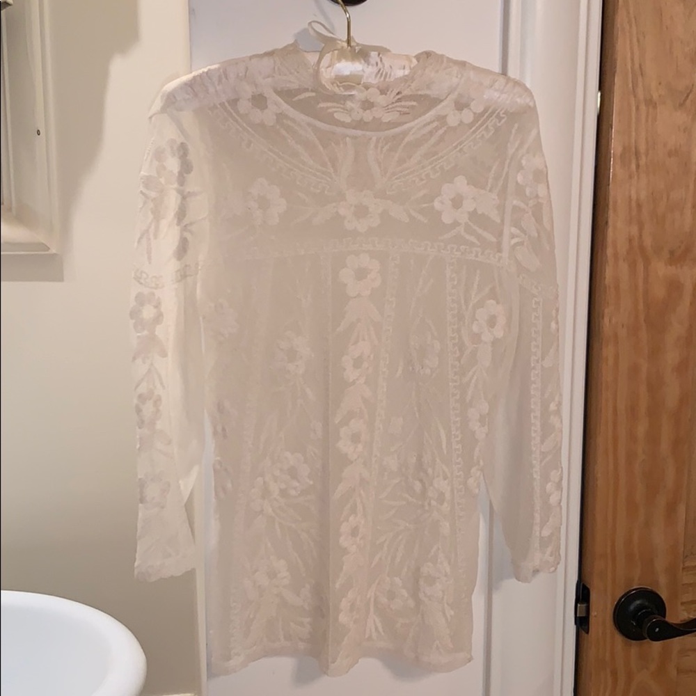 Sheer Sundance top